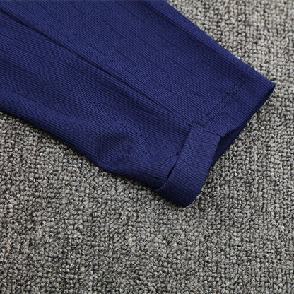 25/26 FC Barcelona Training Blue/Purple Kids Size Tracksuit