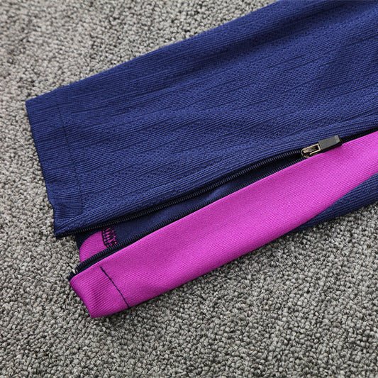 25/26 FC Barcelona Training Blue/Purple Tracksuit