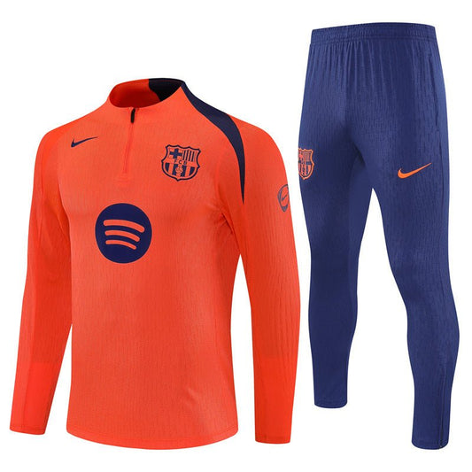 25/26 FC Barcelona Training Orange/Blue Tracksuit