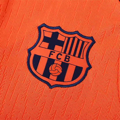 25/26 FC Barcelona Training Orange/Blue Kids Size Tracksuit