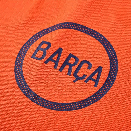 25/26 FC Barcelona Training Orange/Blue Tracksuit