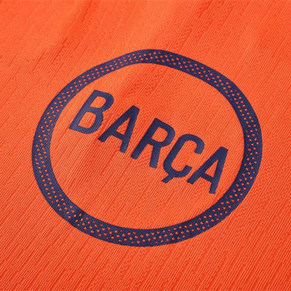 25/26 FC Barcelona Training Orange/Blue Tracksuit