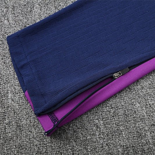 25/26 FC Barcelona Training Purple/Blue Tracksuit