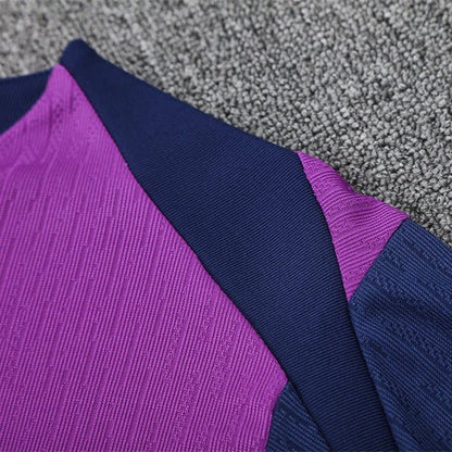25/26 FC Barcelona Training Purple/Blue Tracksuit