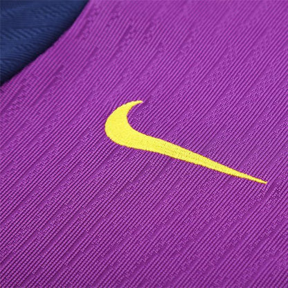 25/26 FC Barcelona Training Purple/Blue Kids Size Tracksuit