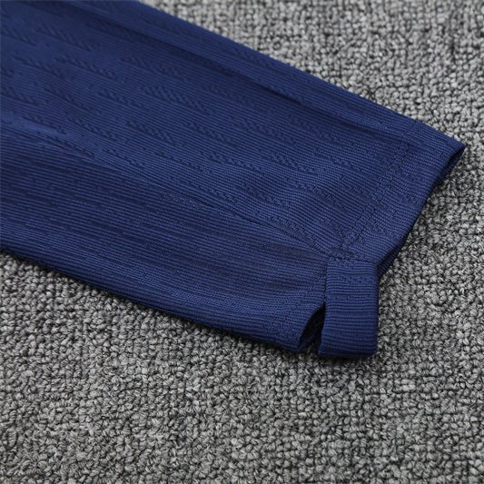 25/26 FC Barcelona Training Purple/Blue Kids Size Tracksuit