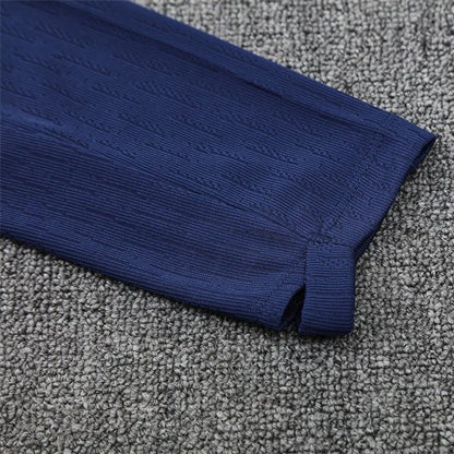 25/26 FC Barcelona Training Purple/Blue Kids Size Tracksuit