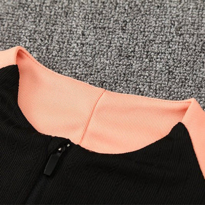 25/26 France Training Black/Light Pink Tracksuit