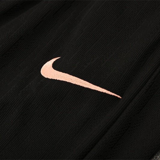 25/26 France Training Black/Light Pink Kids Size Tracksuit