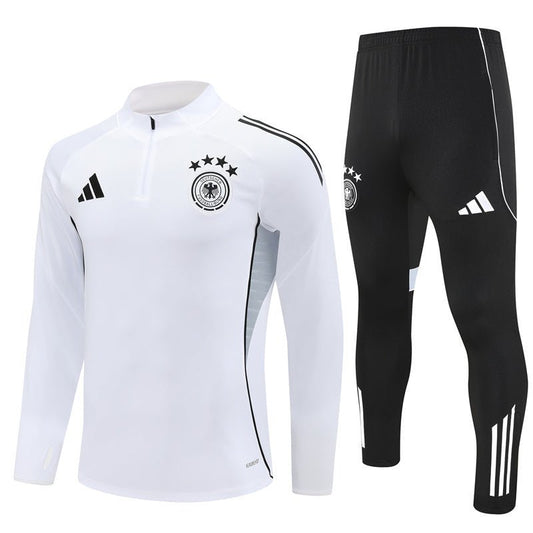 25/26 Germany Training White Kids Size Tracksuit