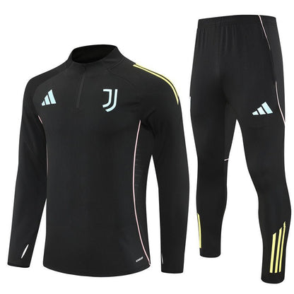 25/26 Juventus Training Black Tracksuit