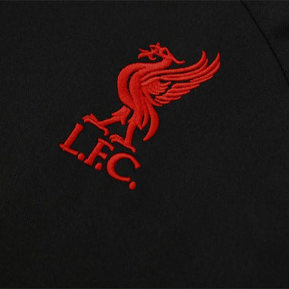 25/26 Liverpool Training Black Kids Size Tracksuit