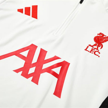 25/26 Liverpool Training White Tracksuit