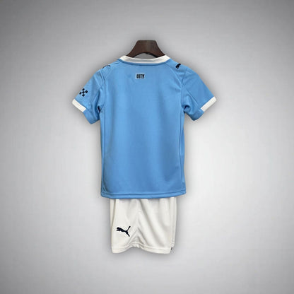 25/26 Manchester City Home Kids Size Kit