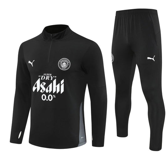 25/26 Manchester City x Asahi Black Tracksuit