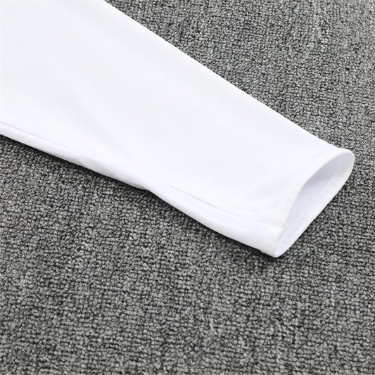 25/26 Manchester United Training White Tracksuit