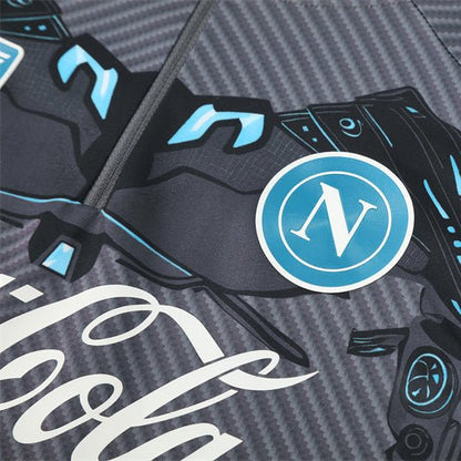 25/26 Napoli Training Black Kids Size Tracksuit