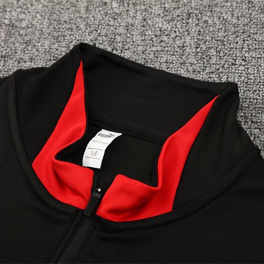 25/26 Portugal Training Black Kids Size Tracksuit