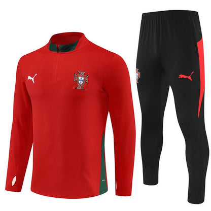 25/26 Portugal Training Red Kids Size Tracksuit