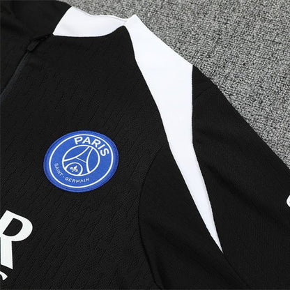 25/26 PSG Training Black Kids Size Tracksuit