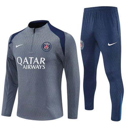 25/26 PSG Training Grey Kids Size Tracksuit
