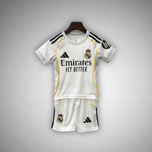25/26 Real Madrid Home Kids Size Kit