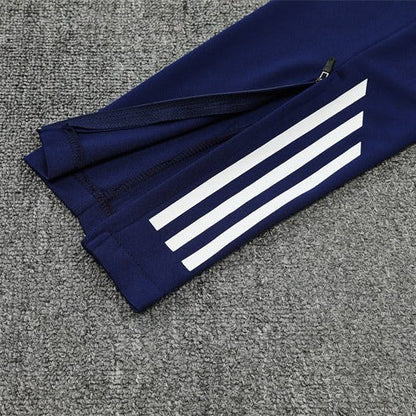 25/26 Real Madrid Training Blue Kids Size Tracksuit