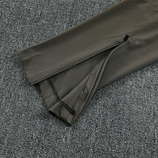 25/26 Real Madrid Training Dark Olive Kids Size Tracksuit