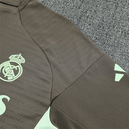 25/26 Real Madrid Training Dark Olive Kids Size Tracksuit