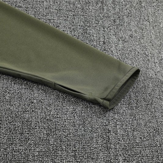 25/26 Real Madrid Training Dark Olive Kids Size Tracksuit