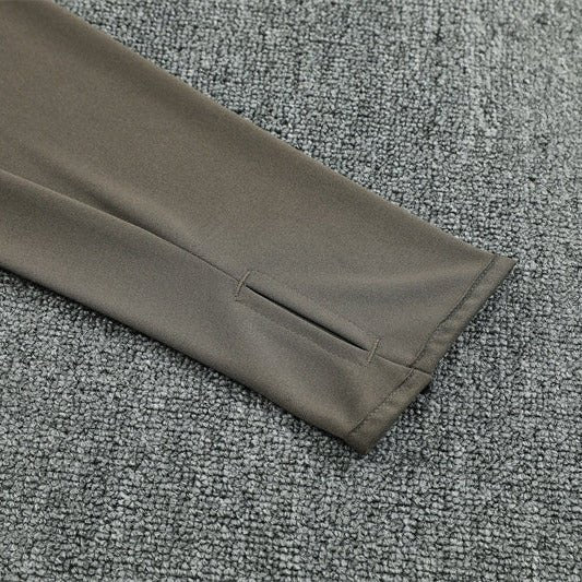 25/26 Real Madrid Training Dark Olive Kids Size Tracksuit