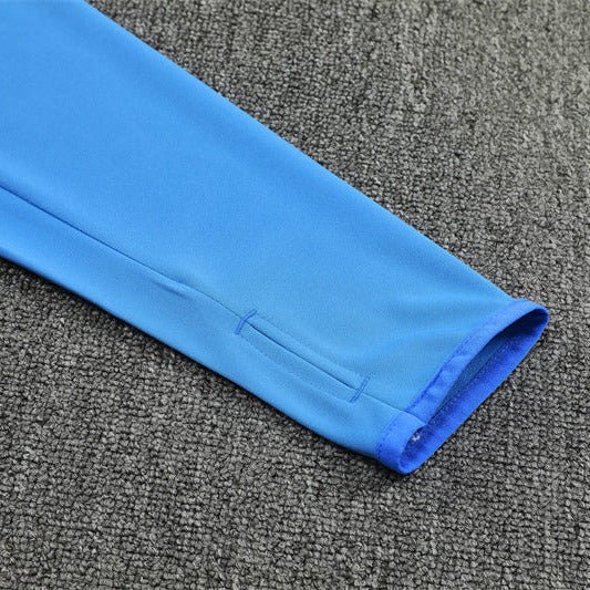 25/26 Real Madrid Training Light Blue Kids Size Tracksuit