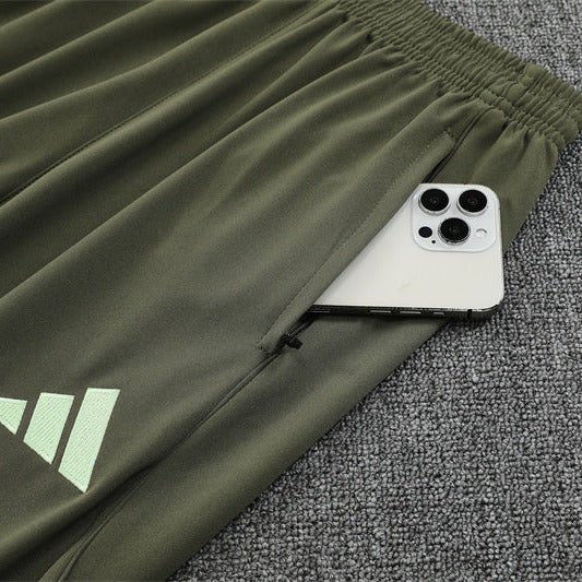 25/26 Real Madrid Training Lime Green Kids Size Tracksuit