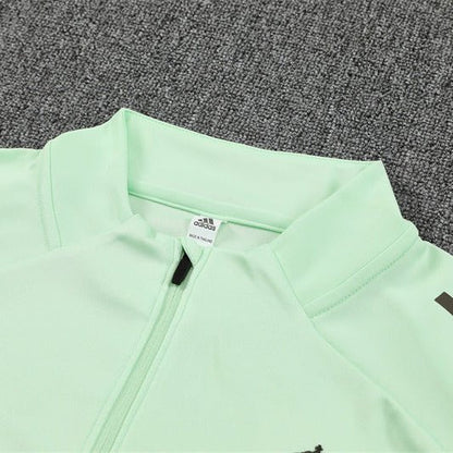 25/26 Real Madrid Training Lime Green Kids Size Tracksuit