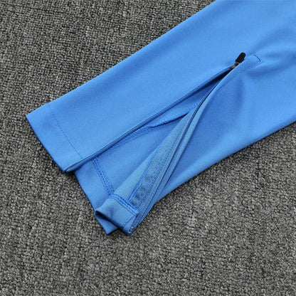 25/26 Real Madrid Training White/Light Blue Tracksuit