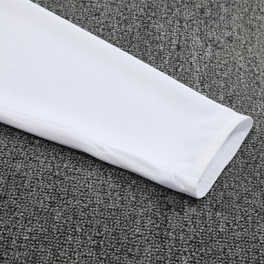 25/26 Real Madrid Training White/Light Blue Kids Size Tracksuit