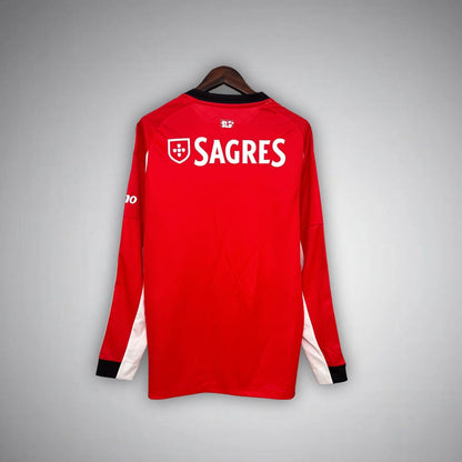 25/26 SL Benfica Home Long Sleeve Kit