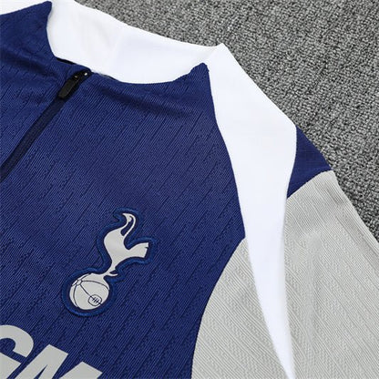 25/26 Tottenham Training Blue Kids Size Tracksuit