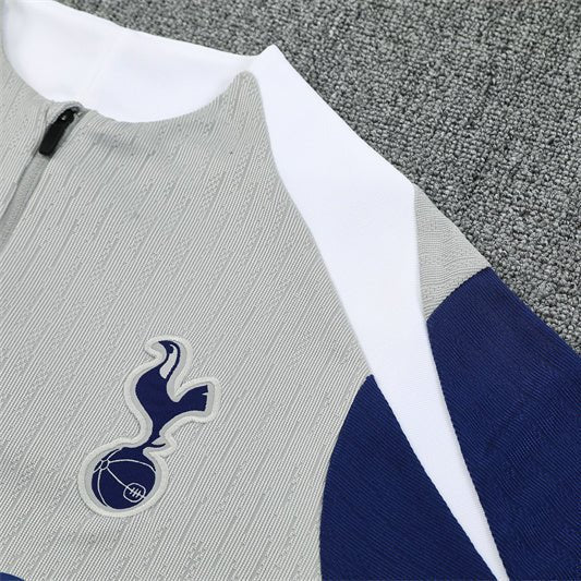 25/26 Tottenham Training Grey Kids Size Tracksuit