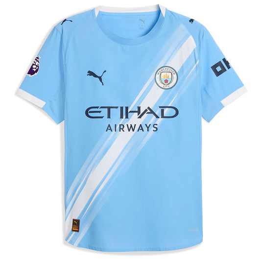 Man City 2025/26 Home Player Jersey