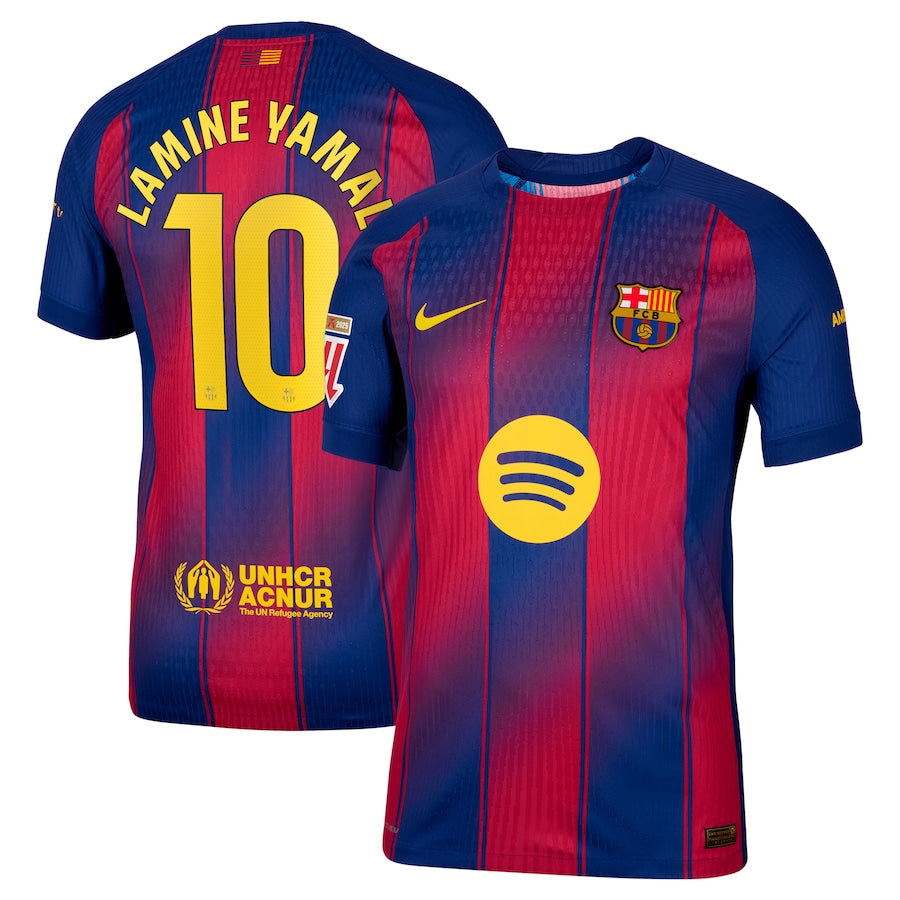 Barcelona LAMINE YAMAL 10 2025/26 Home Player Jersey