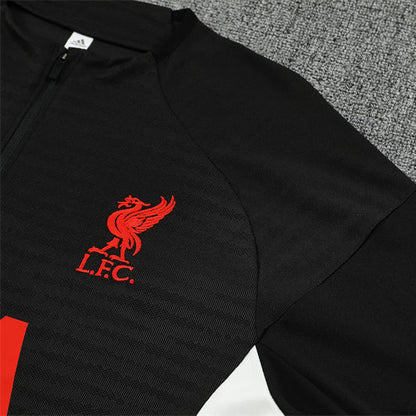 25/26 Liverpool Training Black Kids Size Tracksuit