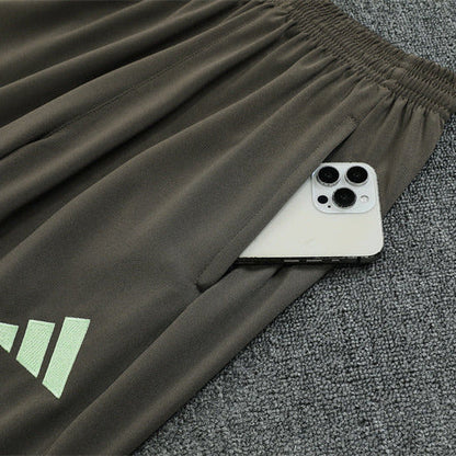 25/26 Real Madrid Training Lime Green Kids Size Tracksuit