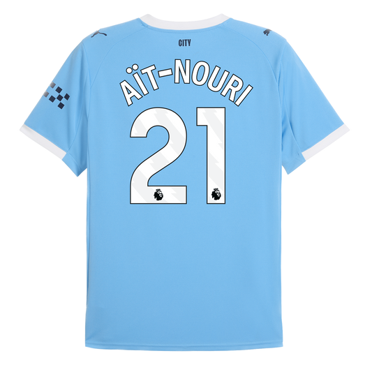 Man City 2025/26 Nouri 21 Home Player Jersey
