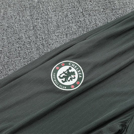 25/26 Chelsea x Nike Green Strike Drill Kids Size Tracksuit