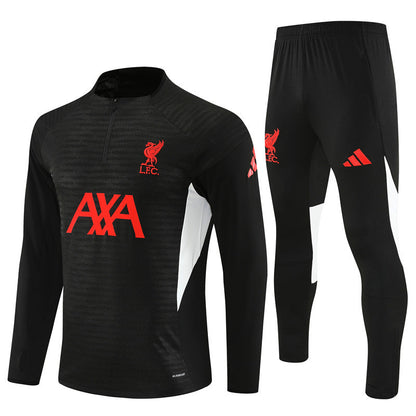 25/26 Liverpool Training Black Tracksuit