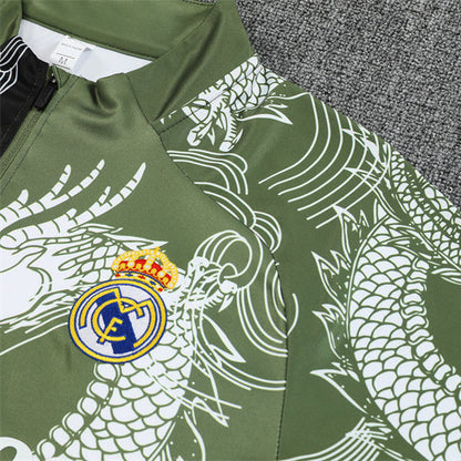 Real Madrid "Emerald Scales" Premium Tracksuit