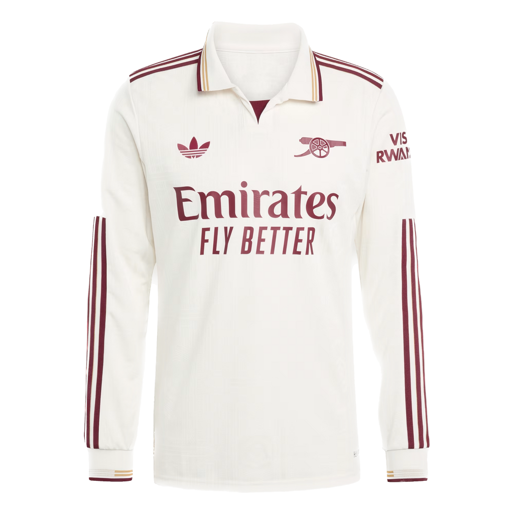 Arsenal 2025/26 Third Jersey Long Sleeve