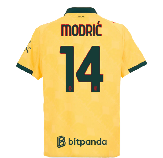Ac Milan 2025/26 MODRIC 14 Third Jersey