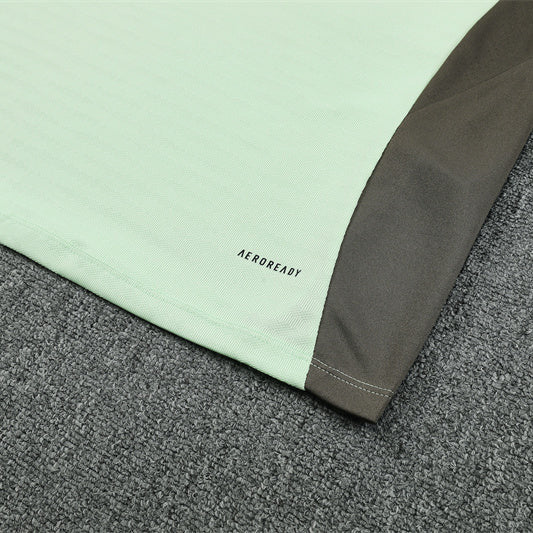 25/26 Real Madrid Training Lime Green Kids Size Tracksuit